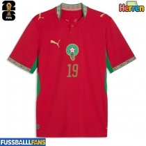 Marokko Youssef En-Nesyri #19 Heimtrikot EM 2024 Kurzarm